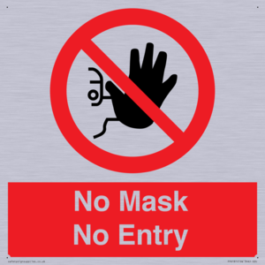 No Mask No Entry